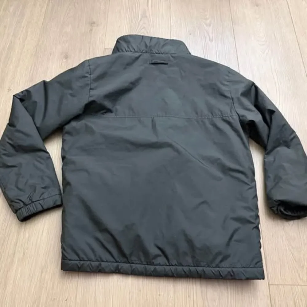 Patagonia Reversible Fleece Jacket Dark Green size 12 boys